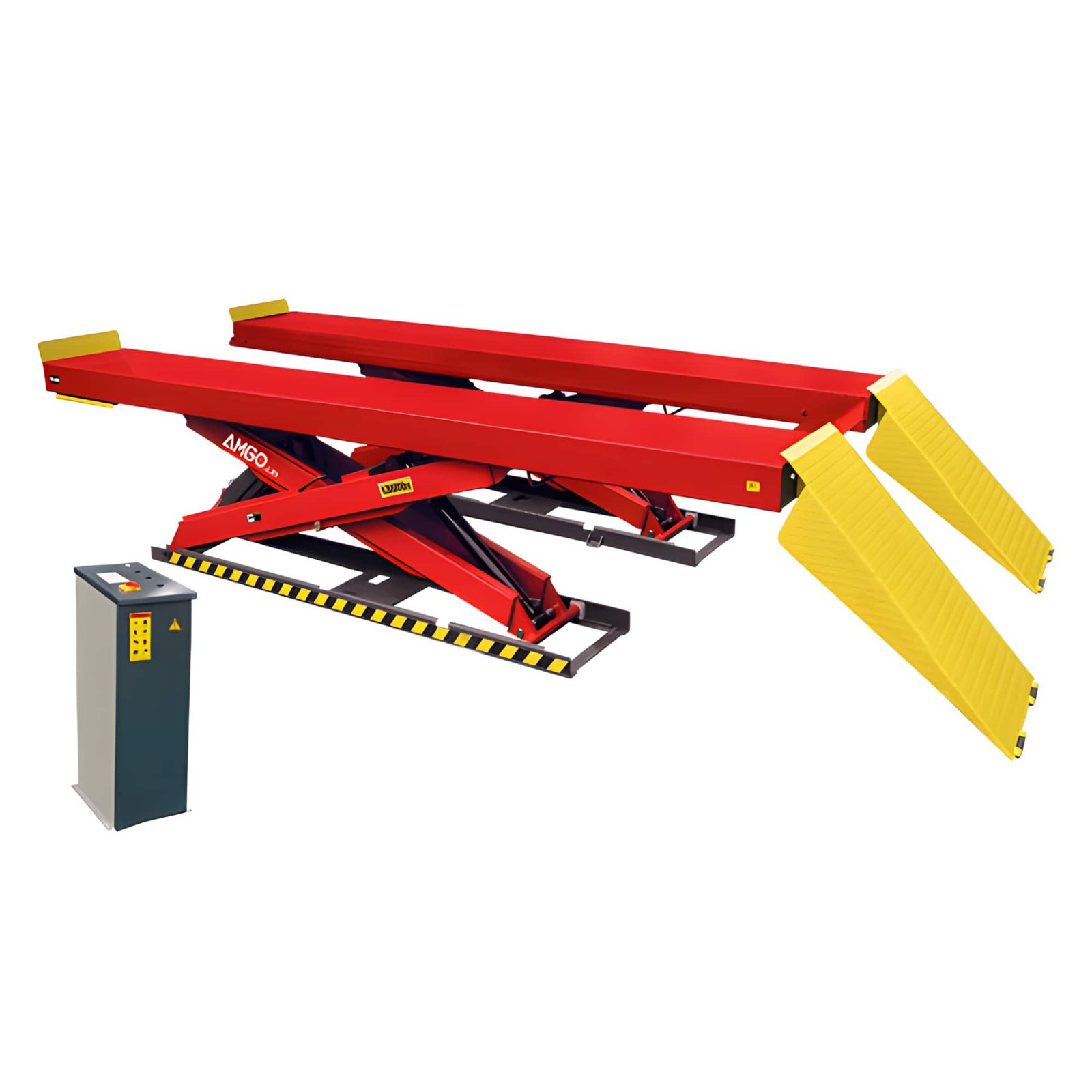 amgo-ax-12-hero.jpg AMGO AX-12 12,000 lbs Scissor Lift - Image 1