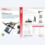 AMGO MR06 6,000 lbs Portable Scissor Lift - Image 5