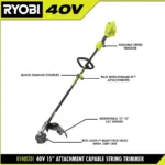 Cordless Electric String Trimmer for Easy Lawn Care - Image 5