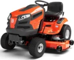 Heavy-Duty Orange Riding Lawn Mower Tractor Machine - Image 3