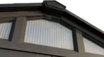 Modern Dark Gray Outdoor Storage Shed - Image 6