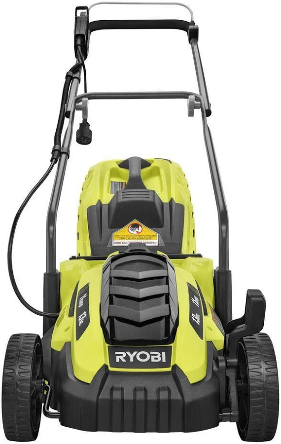 shopping (40) Powerful Green Electric Lawn Mower With Collection Bag - Image 1